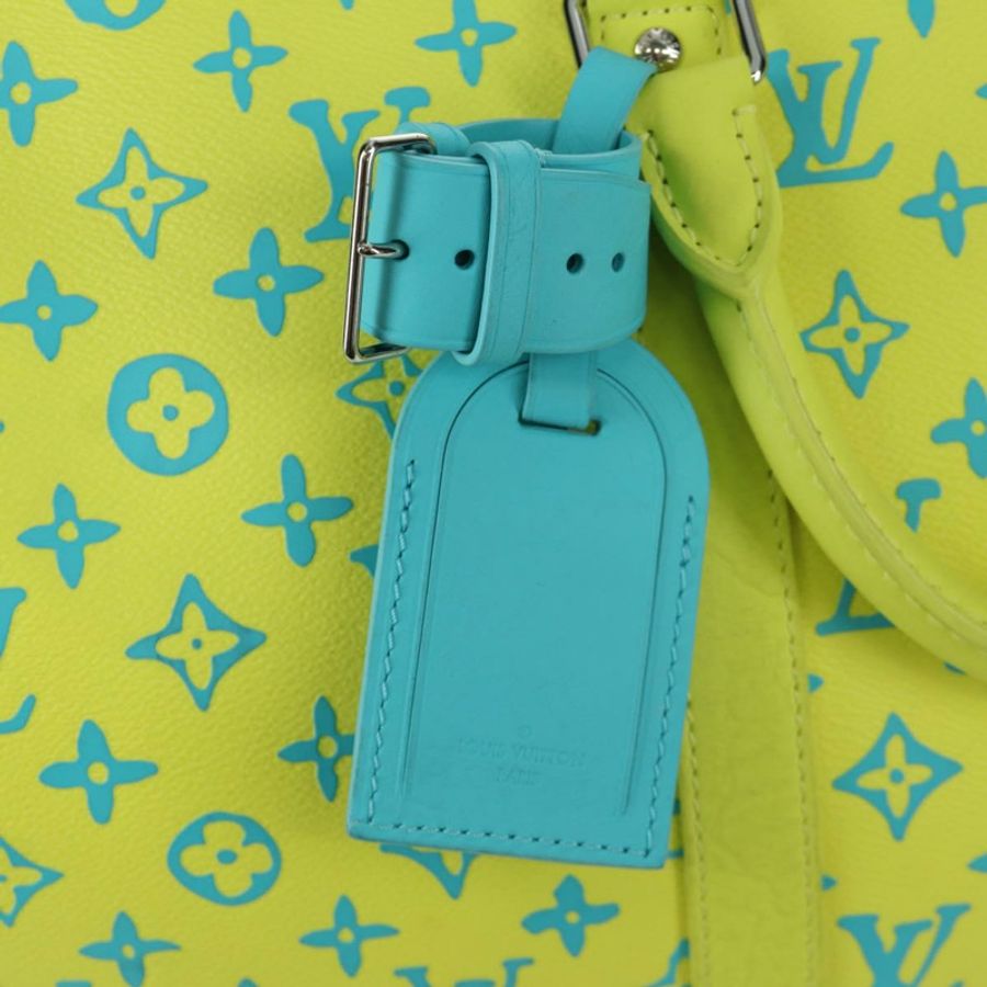 【日本直送】路易威登 Playground Keepall Bandouliere 50 旅行包 黃色 M21869 正品 AMZ519SM-23