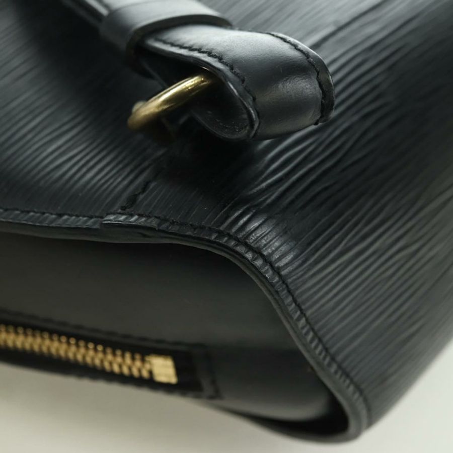 【日本直送】路易威登 Epi Mabillon 黑色雙肩包 M52232 LV Auth BAZ844A-16