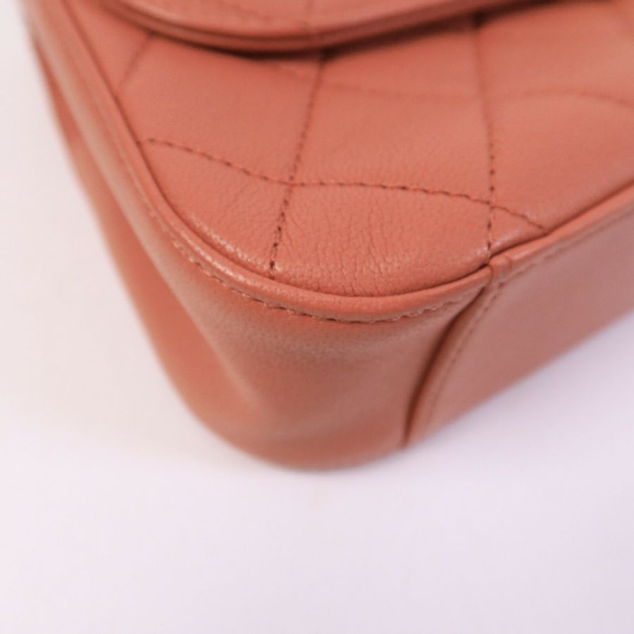 CHANEL 牛皮皮革Top Handle Messenger手挽肩背兩用袋-11