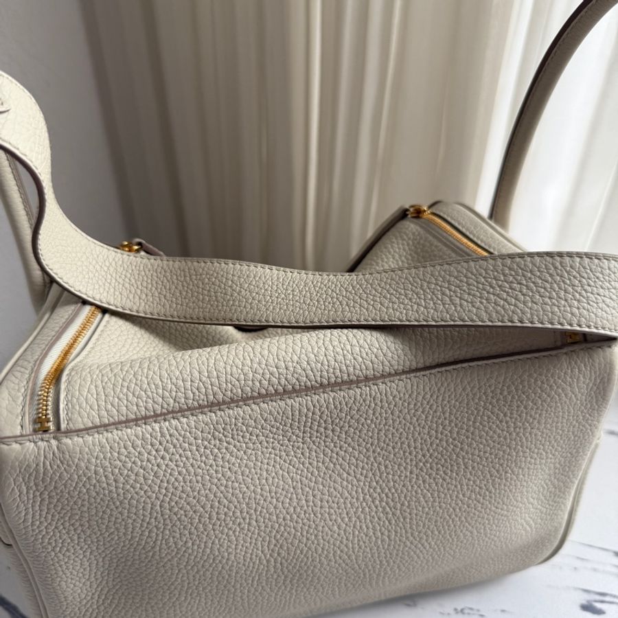 Hermes lindy26 冰川白 真的很好看~~ 有貼膜-5