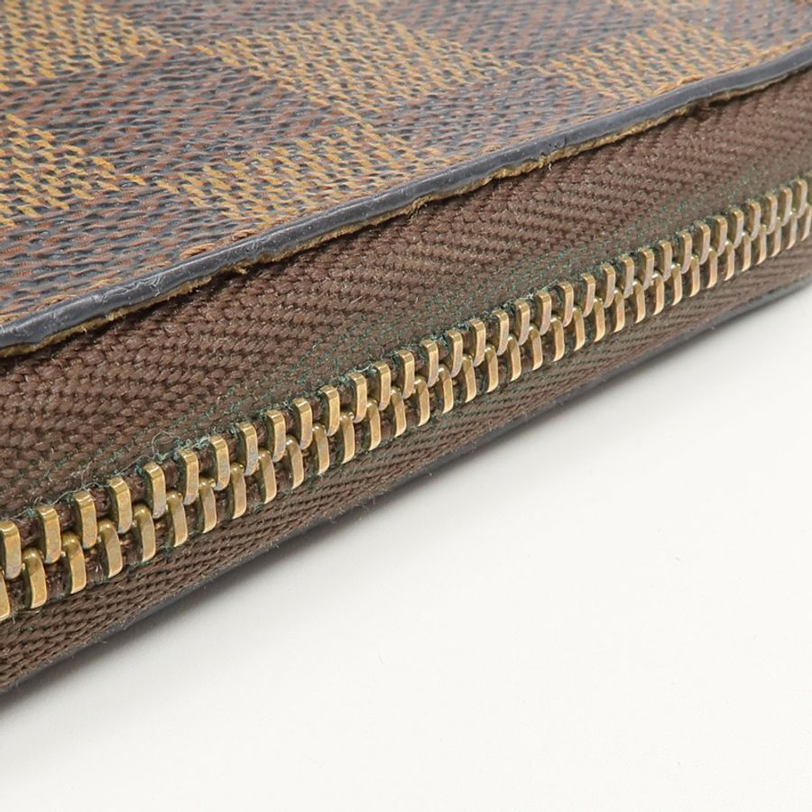 LOUIS VUITTON Damier Zippy Coin Purse金扣零錢包/卡片套-10