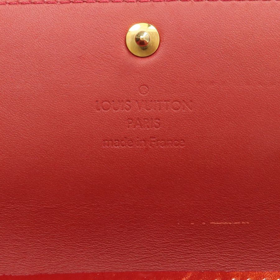 LOUIS VUITTON Monogram Vernis Portefeuille Sarah長錢包-8