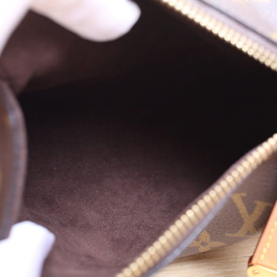 LOUIS VUITTON SideTrunk軟盒子包小號18老花PVC晶片肩背包-3