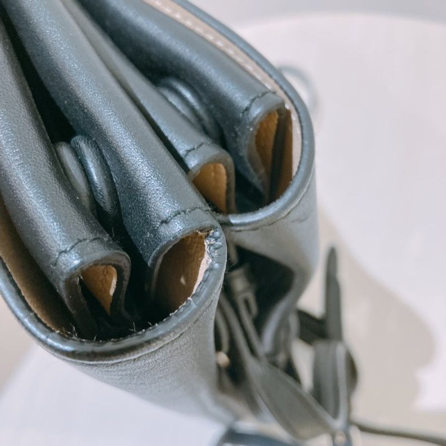 TK2019 Prada 普提拉肩帶包包 30cm Shoulder Bag Black X Nude Calfskin-17