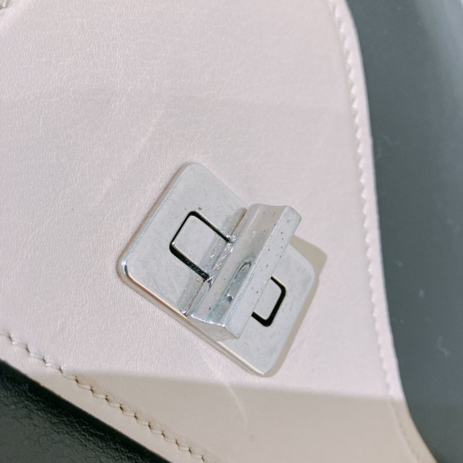 TK2019 Prada 普提拉肩帶包包 30cm Shoulder Bag Black X Nude Calfskin-20