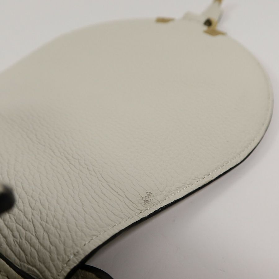 Chloe 牛皮皮革Marcie Small Saddle肩背袋-12