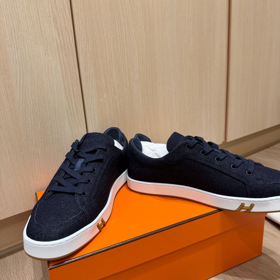 全新未使用 男款 HERMÈS 愛馬仕 休閒鞋-0