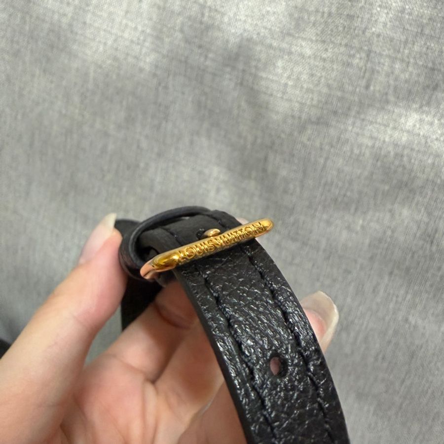 巴黎購入!LV Nano Speedy 黑色壓紋款-13