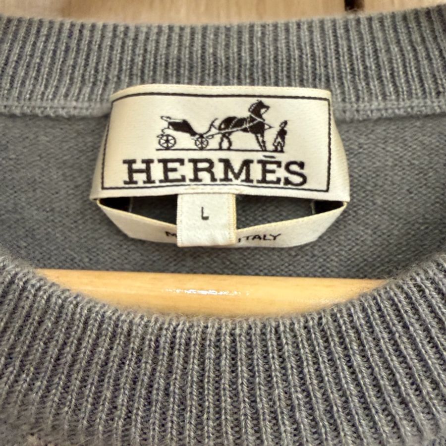 HERMÈS 愛馬仕 男款圓領針織衫-9