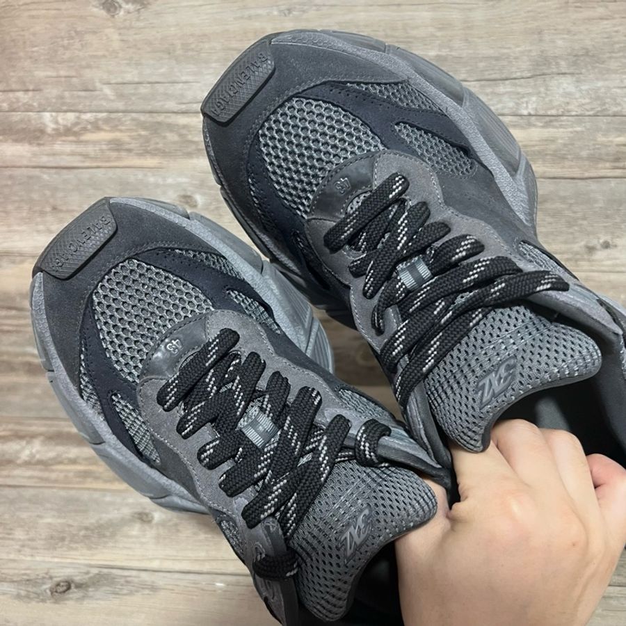 Balenciaga 巴黎世家 3xl 黑灰 灰色 43碼-4
