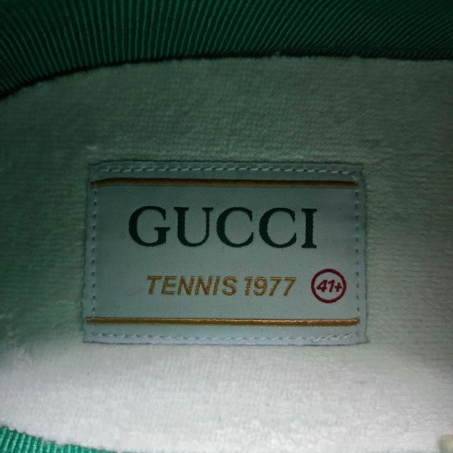 GUCCI古馳 TENNIS 1977 卡通印花板鞋 41.5碼 98新-7
