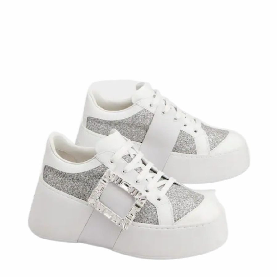 Roger Vivier 女士 Viv' Skate運動休閒鞋35 35.5 36 36.5 37 37.5 38 38.5 39 40碼-1
