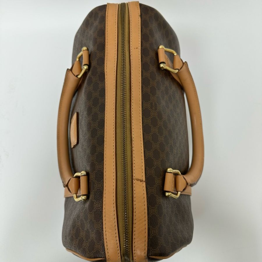 【赫蒂國際精品】Celine 賽琳 Macadam 系列 經典老花波士頓包 vintage-8