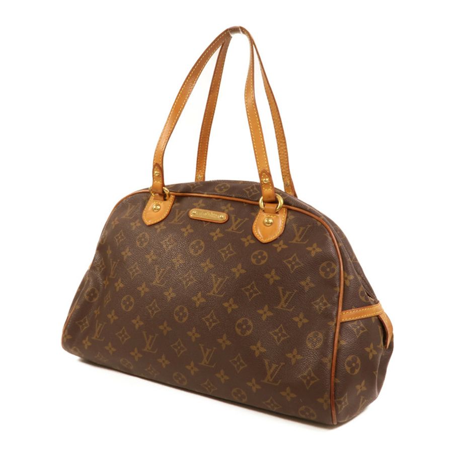 LOUIS VUITTON Monogram Montorgueil GM金扣肩背袋-2