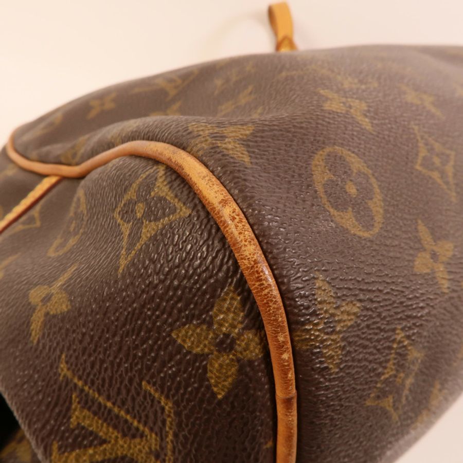 LOUIS VUITTON Monogram Montorgueil GM金扣肩背袋-11