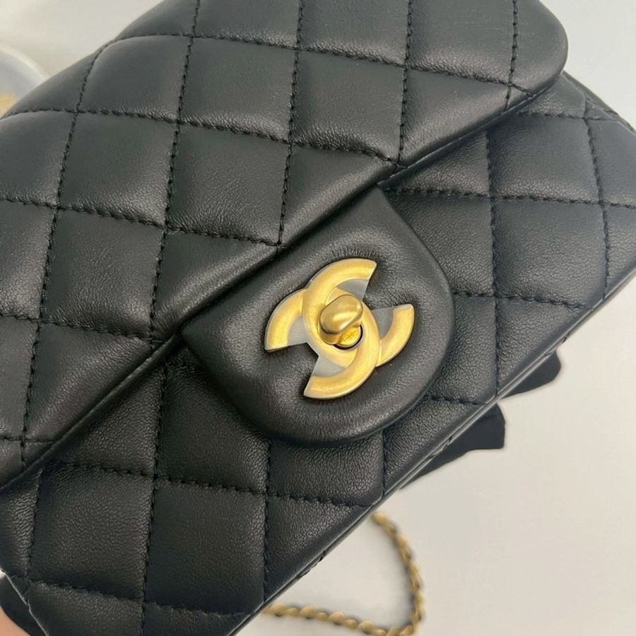 Chanel 金球方胖 硬底晶片款-5