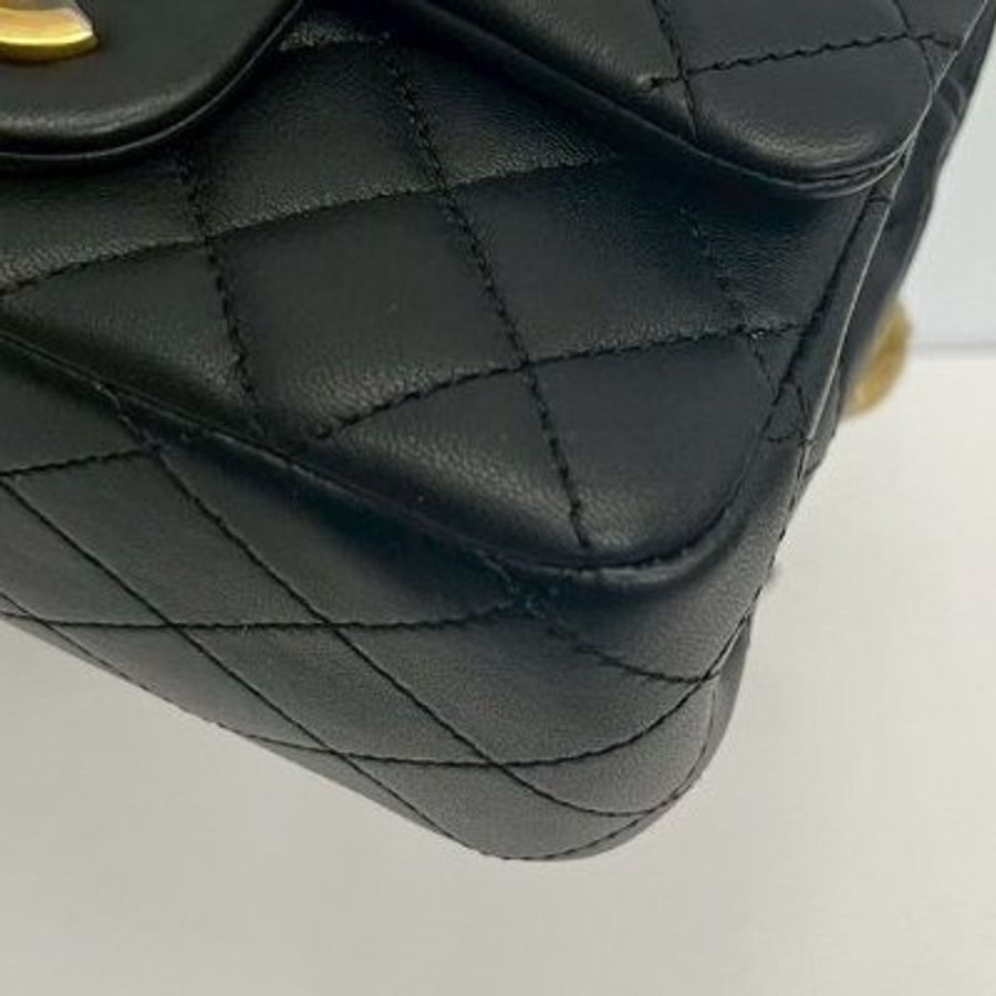 Chanel 金球方胖 硬底晶片款-9