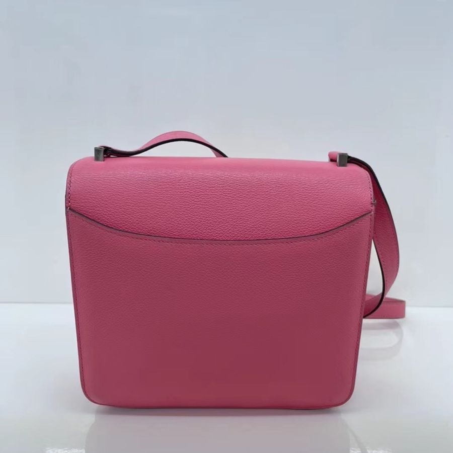 Hermes • 2002-20 8W唇膏粉銀釦 Evercolor皮-2