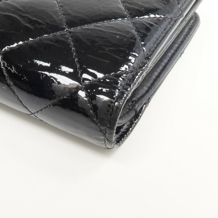 CHANEL 漆皮皮革Wallet錢包-15