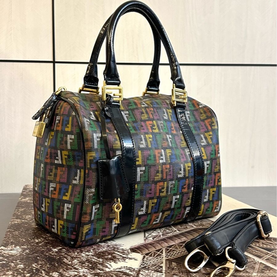 🩵MYMluxurybag🩵 Fendi 波士頓袋 monogram Chanel-0