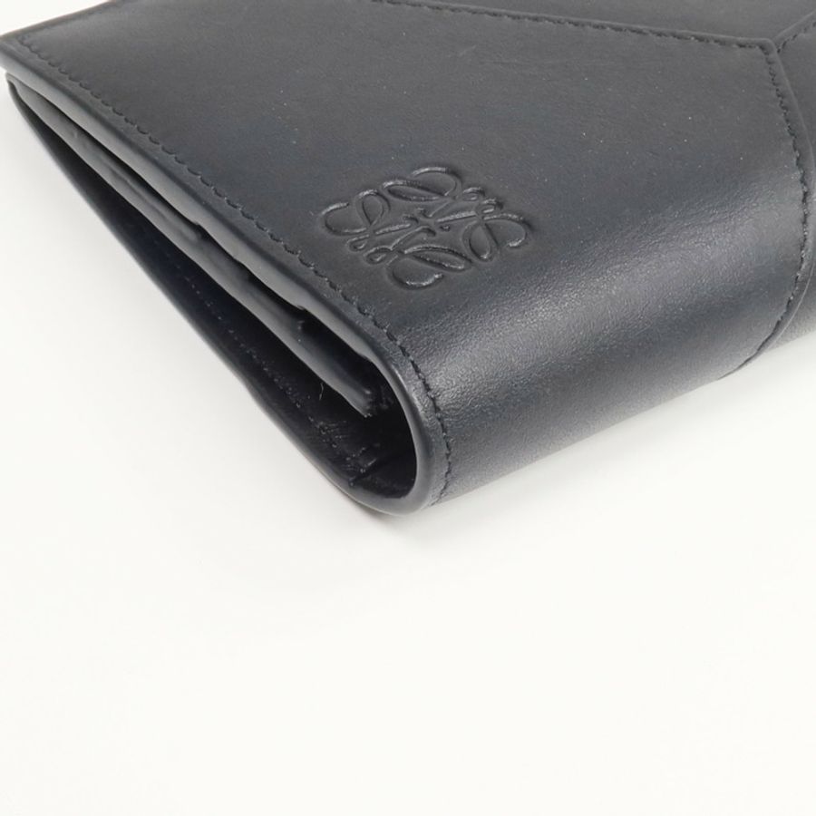 LOEWE 牛皮皮革Puzzle Long Horizontal Wallet長錢包-13