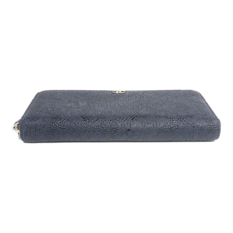 CHANEL 塗層帆布Long Zip-around Wallet長錢包-10