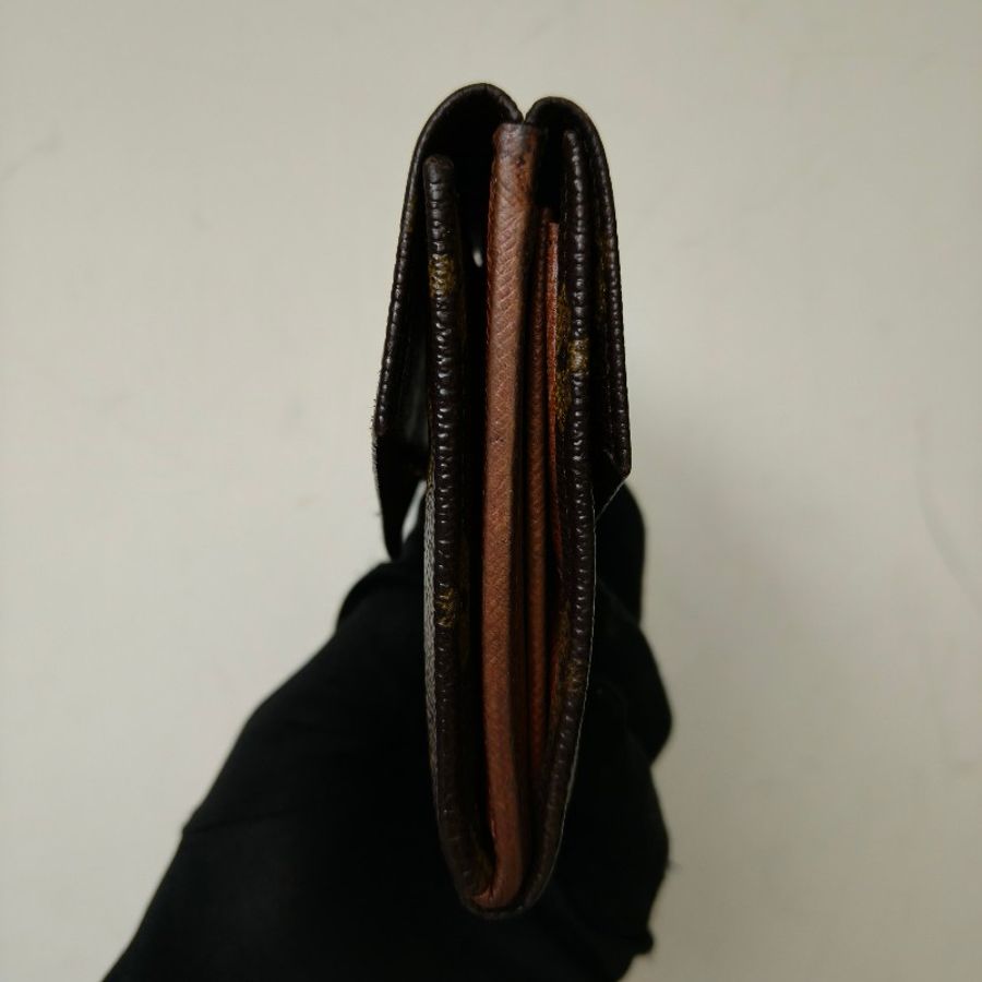 ‼️年中慶降價‼️創新低價只到6/21🎁㊣✨Louis Vuitton✨路易威登 LV 老花 釘釦 短夾 皮夾 錢包/二手精品/二手皮夾/保證正品🌳二手樹屋🌳-2