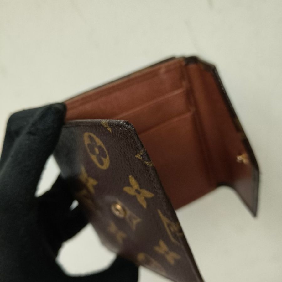 ‼️年中慶降價‼️創新低價只到6/21🎁㊣✨Louis Vuitton✨路易威登 LV 老花 釘釦 短夾 皮夾 錢包/二手精品/二手皮夾/保證正品🌳二手樹屋🌳-36