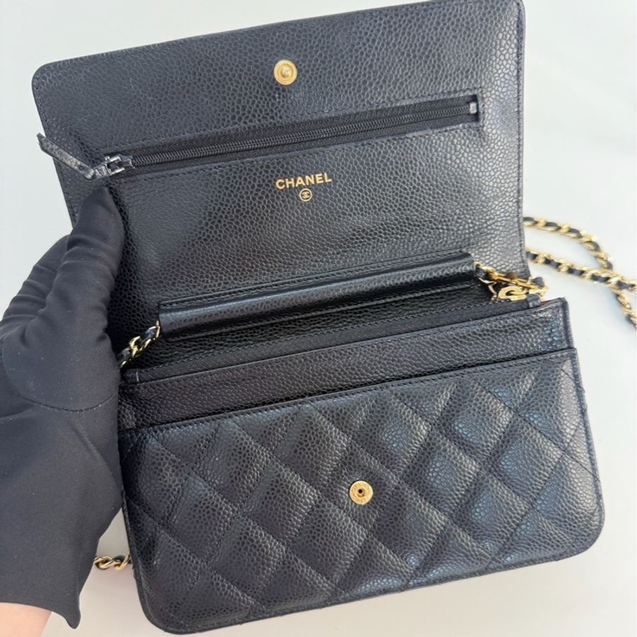 Chanel|經典款 WOC 金釦-5