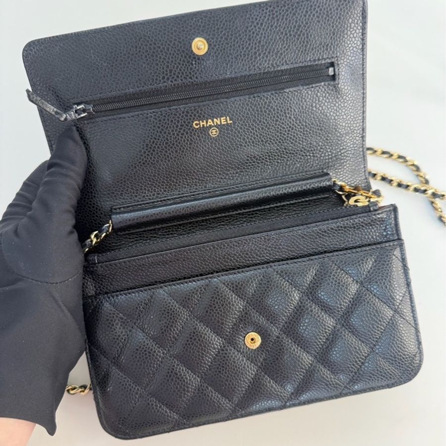 Chanel|經典款 WOC 金釦-11