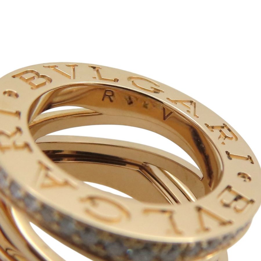 18K玫瑰金鑽石 B.zero1 項鍊【BVLGARI 寶格麗】 354195-7