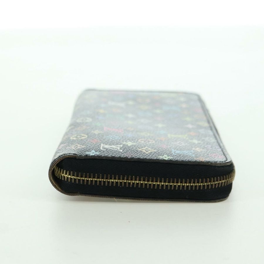 【日本直送】路易威登 Monogram Multicolor Zippy 皮夾 黑色 M60243 LV 正品 BA12070V-3