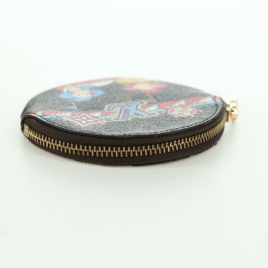 【日本直送】路易威登 Monogram Porte Monnaie 圓形皮夾 Vivienne M69749 正品 YKZ1503M-4