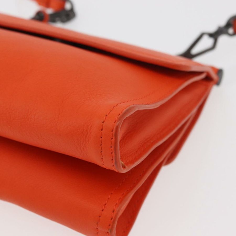 【日本直送】BOTTEGA VENETA INTRECCIATO 單肩包皮革橙色正品 176058-13
