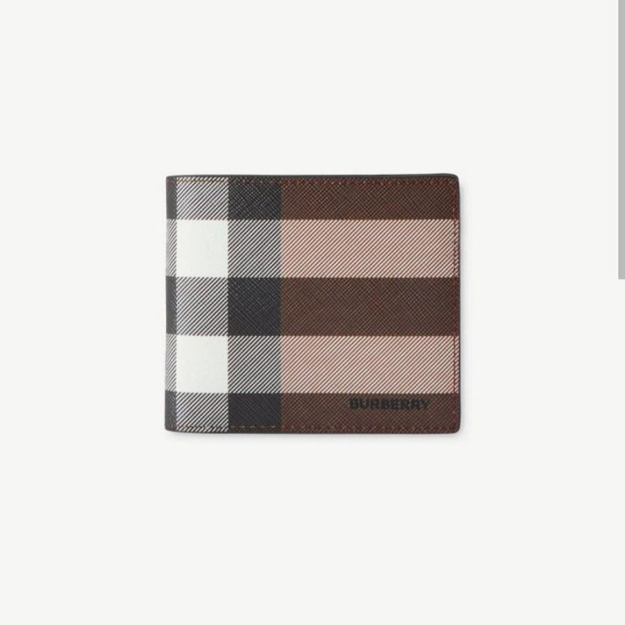 💎Han's house精品服飾💎BURBERRY 格紋 短夾 卡包 零錢袋 現貨 原價15000-5