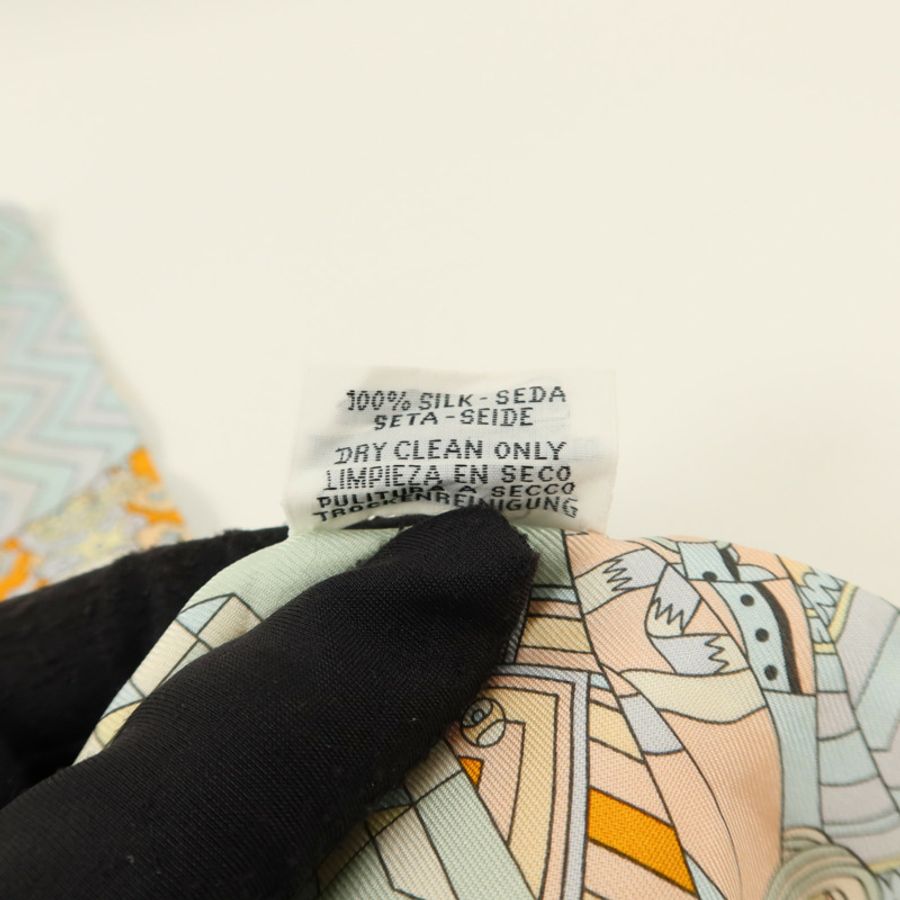 HERMES 絲質Twilly絲巾-7