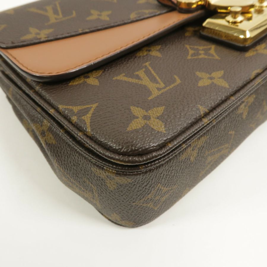 LOUIS VUITTON Monogram Marceau鏈帶肩背袋-12