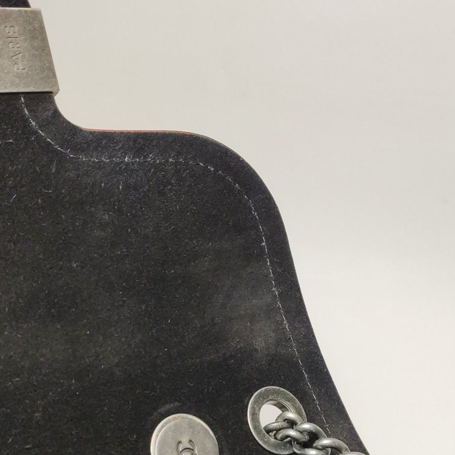 Chanel Flap Bag牛皮純色菱格絎縫雙C扣斜背包單肩包-10