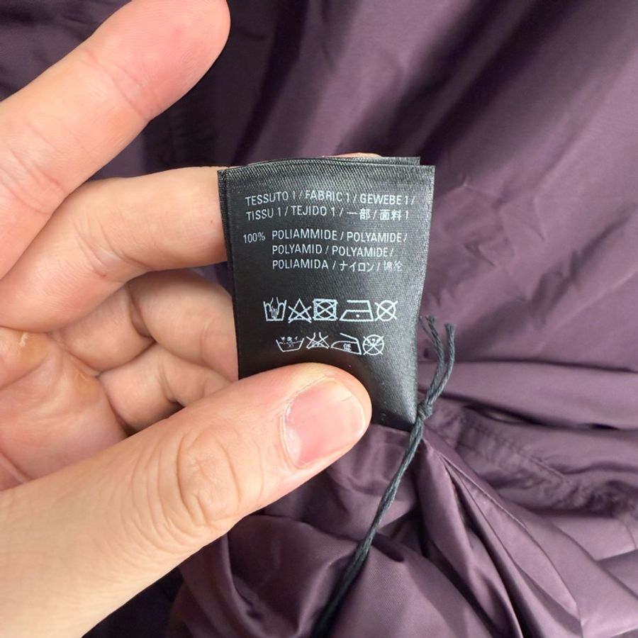 全新Balenciaga紫色長版風衣外套-8
