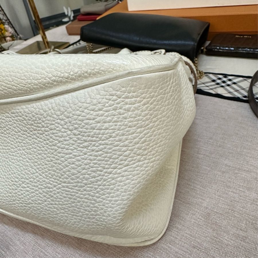 TOD‘S 白色手提包 托特包Mocassino-12