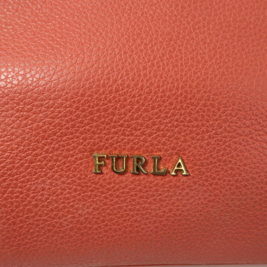 Furla 牛皮皮革2 Way Shoulder Bag手挽肩背兩用袋-6