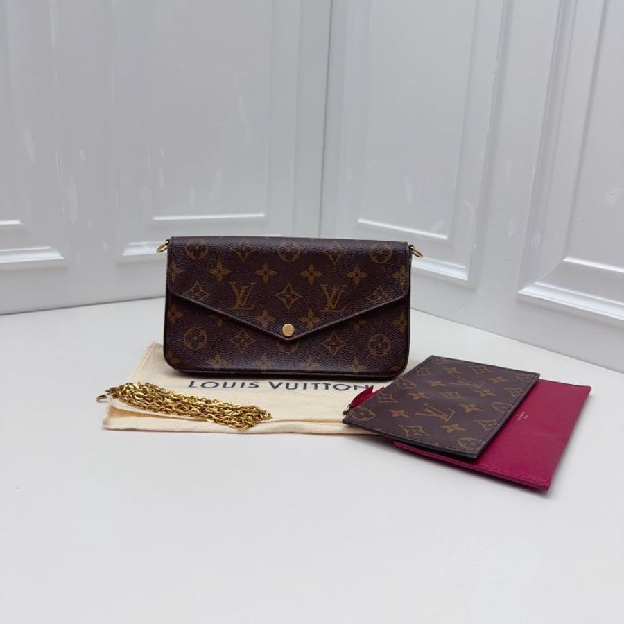 芯片款 路易威登/Louis Vuitton 經典老花三合一-0