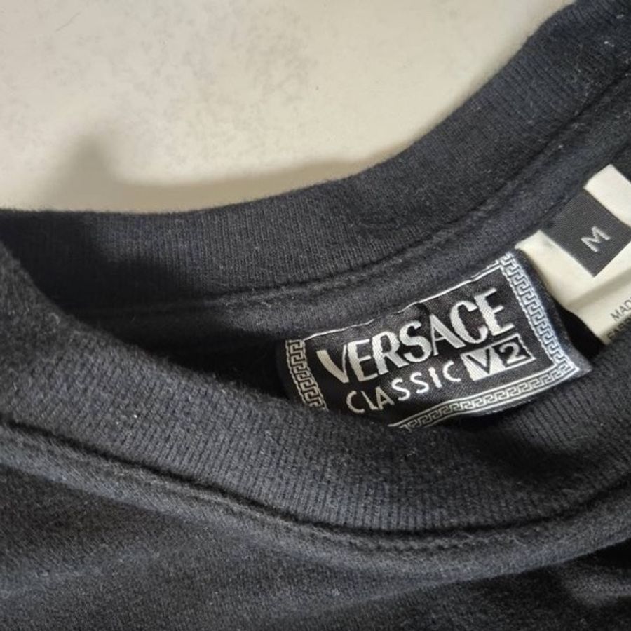 💁♂️🛑⏰大特價限時倒數中⏰🛑💁♂️VERSARCE CLASSIC V2 精品男款長䄂上衣 M號-8