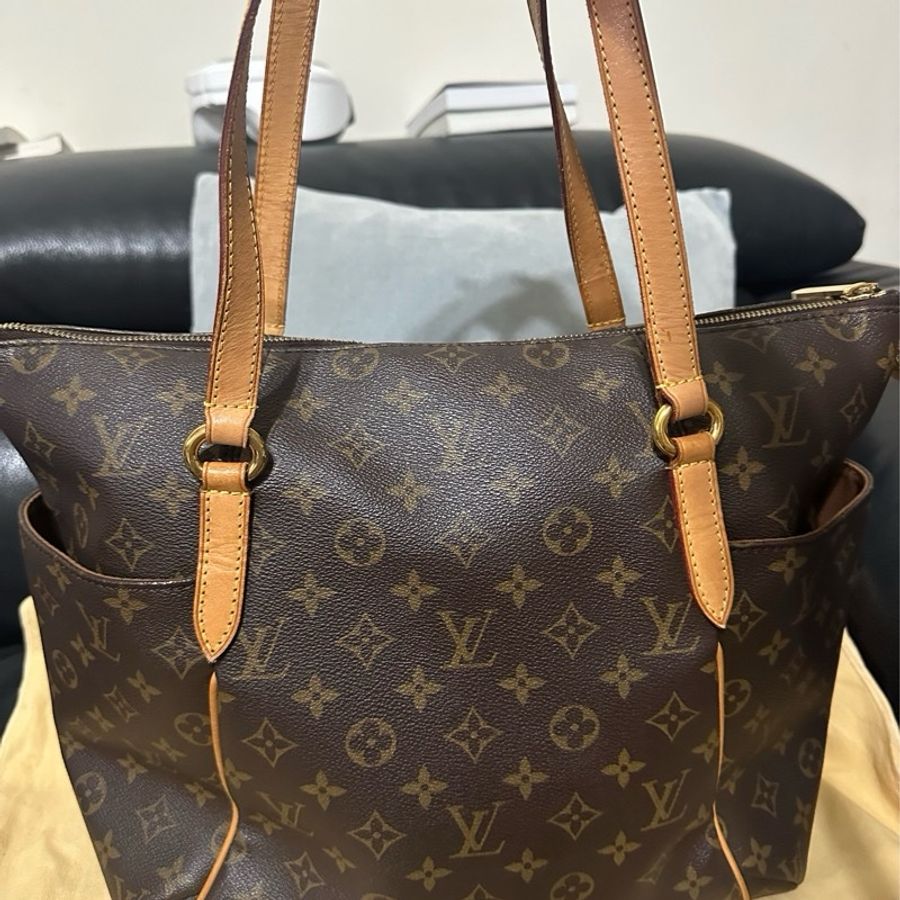 LOUIS VUITTON LV 路易威登 棕色 原花帆布 M56689-25