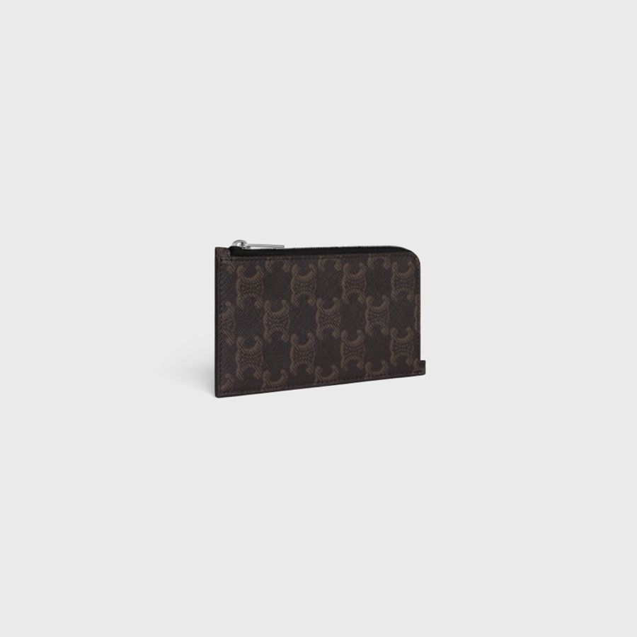 Celine 男女同款 長款拉鍊卡包均碼碼14cm*7.5cm-3