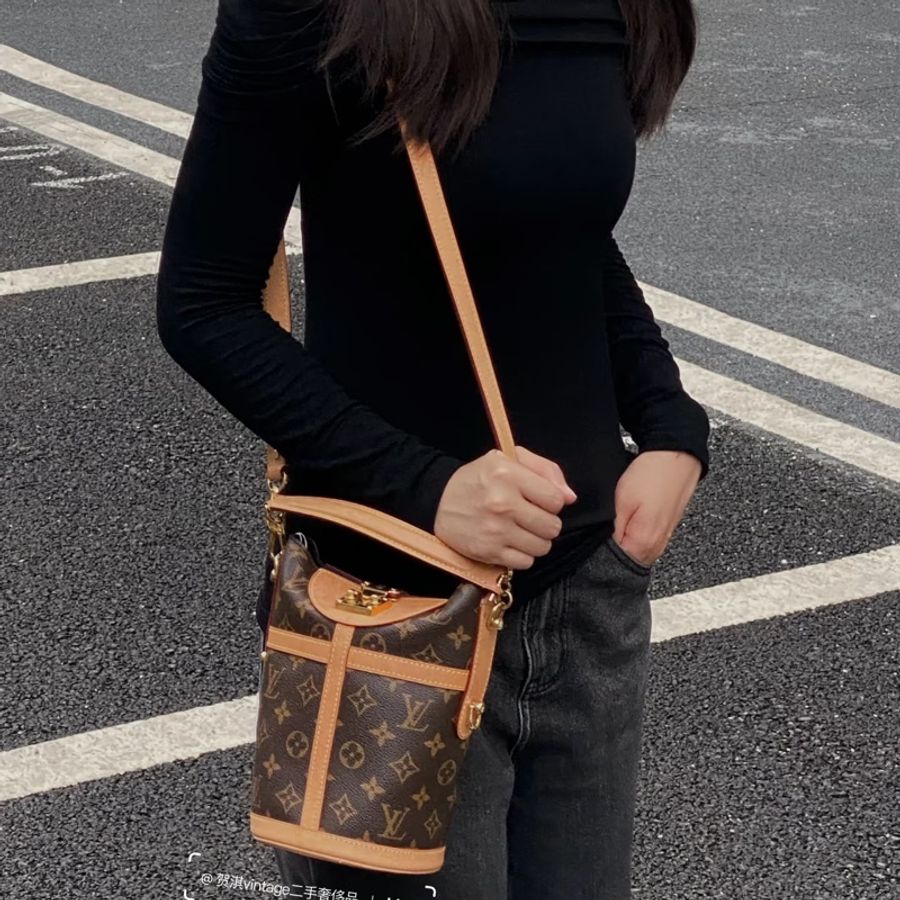 Louis Vuitton • 經典老花 Duffle 薯條包 大號-4