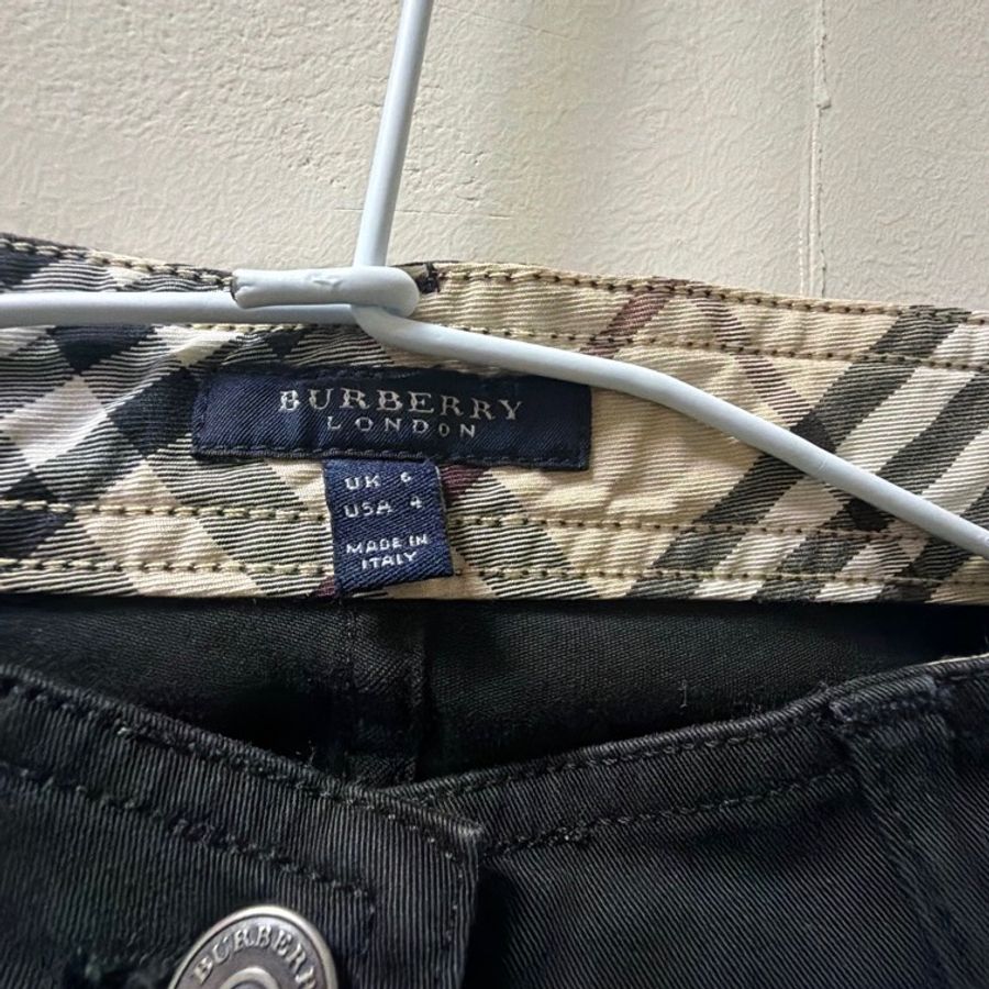 Burberry 黑色 休閒長褲 義大利 新品-1