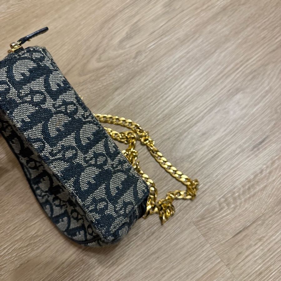 瑞奇二手精品 Dior 滿版 化妝包 側背包-6