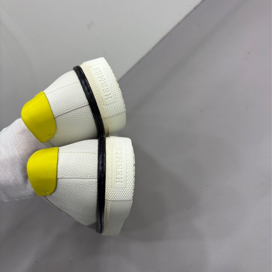 HERMERS 愛馬仕 女士流蘇拼色瑪麗珍鞋 小白鞋 小皮鞋 36碼-4