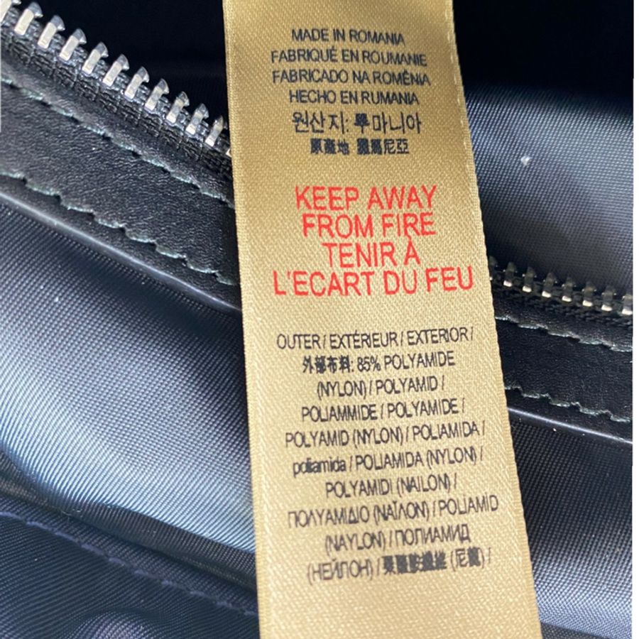 深藍色 尼龍 後背包【BURBERRY 巴寶莉】 8006723-8